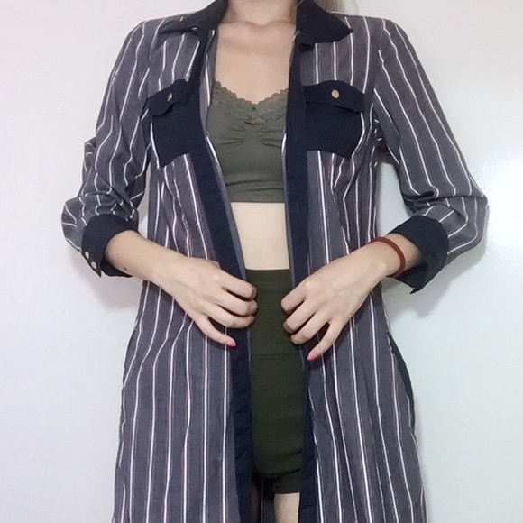 button down sleep dress